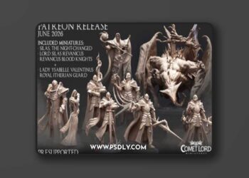 Comet Lord Miniatures June 2026 – 3D Print Model STL