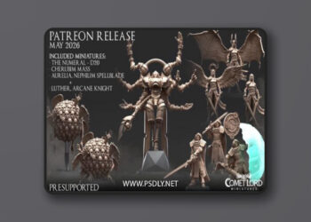 Comet Lord Miniatures May 2026 – 3D Print Model STL