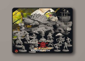 Crippled God Foundry – The secret of Blackreef Cay July 2026 – 3D Print Model STL