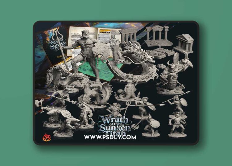 Crippled God Foundry – Wrath of the Sunken Titan February 2026 – 3D Print Model STL 1 Crippled God Foundry – Wrath of the Sunken Titan February 2026 – 3D Print Model STL