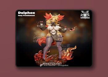 Delphox – 3D Print Model STL