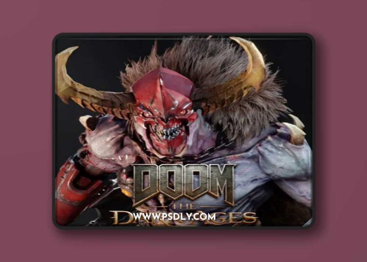 Doom The Dark Ages – Agaddon Hunter – 3D Model for Blender 1 Doom The Dark Ages – Agaddon Hunter – 3D Model for Blender