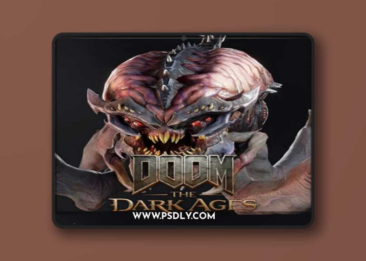 Doom The Dark Ages – Arachnotron – 3D Model for Blender 1 Doom The Dark Ages – Arachnotron – 3D Model for Blender