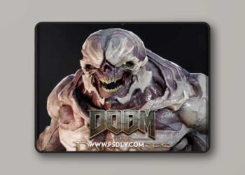 Doom The Dark Ages – Hell Knight – 3D Model for Blender