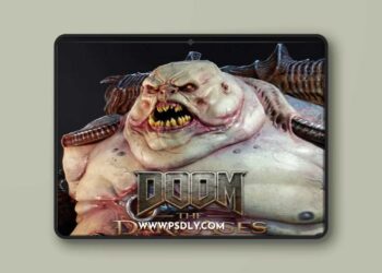 Doom The Dark Ages – Mancubus – 3D Model for Blender