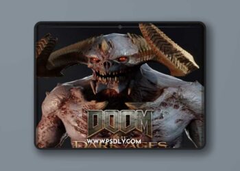 Doom The Dark Ages – Titans – 3D Model for Blender