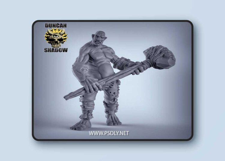 Duncan Shadow – Giant with Hammer – 3D Print Model 1 Duncan Shadow – Giant with Hammer – 3D Print Model