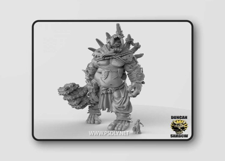 Duncan Shadow – Titan King – 3D Print Model 1 Duncan Shadow – Titan King – 3D Print Model