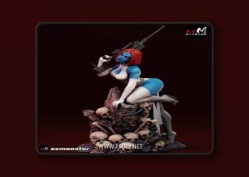 E.S Monster – Mystique – 3D Print Model STL