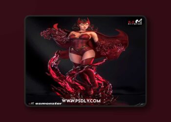 E.S Monster – Scarlet Withch – Marvel Comics – 3D Print Model STL