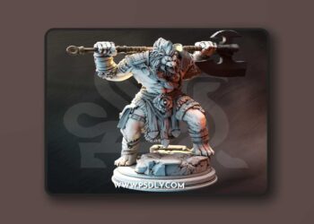Ezeqial – Chosen of his Clan – 3D Print Model
