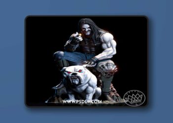 Fan Art – Lobo and Dawg – 3D STL Print Model