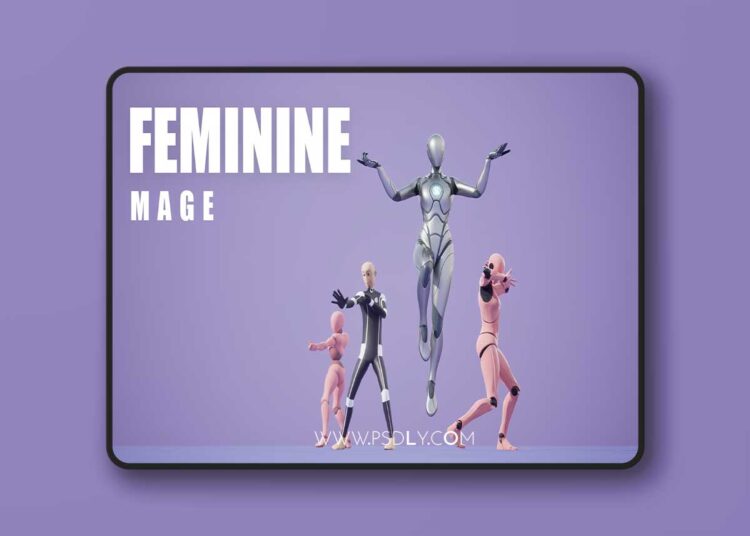 Feminine Mage - Motion Capture (4.27 and 5.0 – 5.8) 1 Feminine Mage - Motion Capture (4.27 and 5.0 – 5.8)
