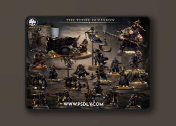 Fleshcraft Studio – Order of the Black Verdict – Part 2 – The Tithe Division February 2026 – 3D Print Model STL