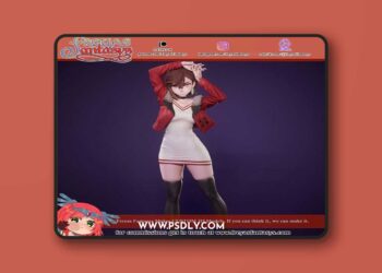 Freyas Fantasys – Dandadan – Momo Ayase – 3D Print Model STL