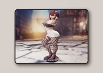 Funservice – Ayase Momo from Dandadan – 3D Print Model STL