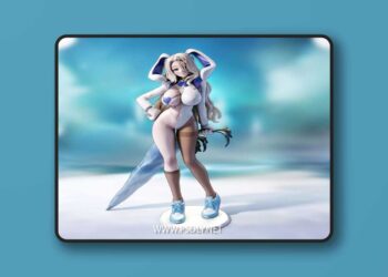 Funservice – Bunny Darian from Brown Dust 2 – 3D Print Model STL