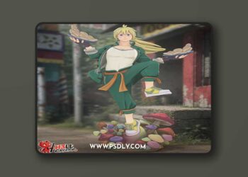 H3LL creator – Nikaido Dorohedoro – 3D Print Model STL