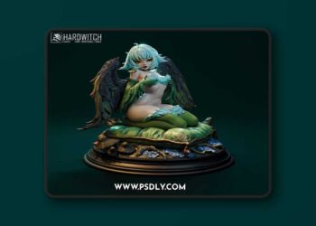 HardWitch Games – Mista Harpy – 3D Print Model STL