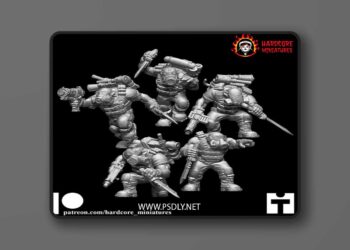 Hardcore Miniatures – Spec Opz Orc Boyz 1 – 3D Print Model