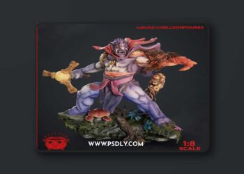 Hellson Figures – Dota 2 Lion Figure – 3D Print Model STL