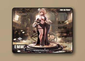 Hybris Studio – Emma – Nikke – 3D Print Model STL