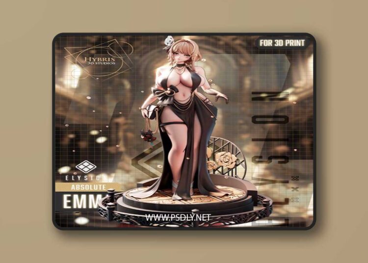 Hybris Studio – Emma – Nikke – 3D Print Model STL 1 Hybris Studio – Emma – Nikke – 3D Print Model STL