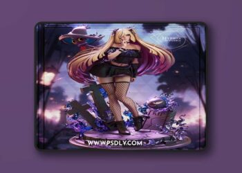 Hybris Studios – Pokemon – Dark Lusamine – 3D Print Model STL