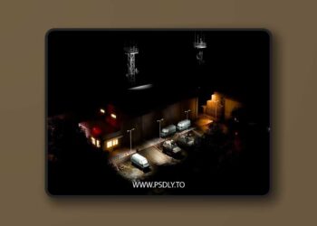 Industrial Warehouse Night Environment - GARAGE (5.5 – 5.8)
