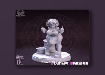 Jigglystix – Clumsy Barista – 3D Print Model STL