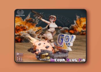 Jigglystix – Mecha Slug Fio – 3D Print Model STL