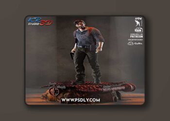KR3D Studio – Sebastian Castellanos The Evil Within 2 – 3D Print Model STL