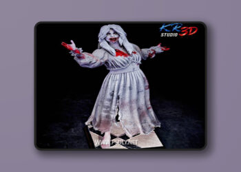 KR3D Studio – Selena Corey – Resident Evil Requiem – 3D Print Model STL
