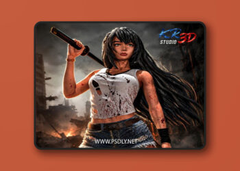 KR3D Studio – Yui Mikuno Ashes of the Capital – 3D Print Model STL