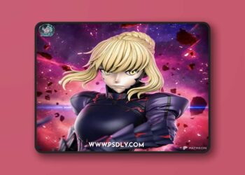 Kaidan 3D – Saber Alter FATE – 3D Print Model STL