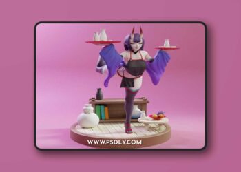KitNo – Fate Shuten Douji – 3D Print Model STL