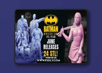 Knight Models – Batman Miniatures Game – Gotham Organized Crime Rises June 2026 – 3D Print Model STL
