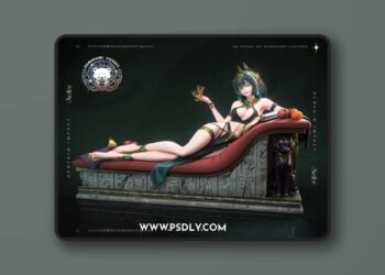 Kumakami Figures – Nefer – Genshin Impact – 3D Print Model STL