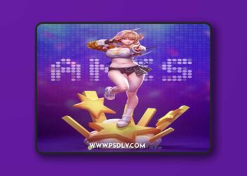 Kuru Figure – Anis Star – 3D Print Model STL