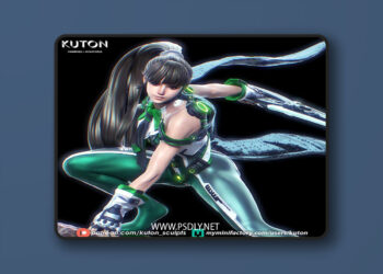 Kuton Figurines – Eve – Stellar Blade – 3D Print Model STL
