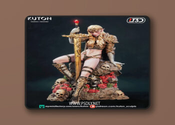 Kuton Figurines – Kaelenor – 3D Print Model STL