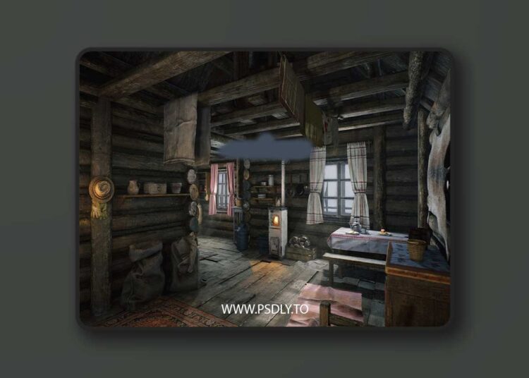 Log Cabin (4.27 and 5.0 – 5.8) for Unreal Engine 1 Log Cabin (4.27 and 5.0 – 5.8)