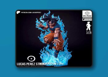 Lucas Perez – Goku Ultra Instinct – 3D Print Model STL