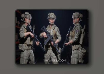 MODULAR FEMALE SOLDIER Vol. 1 (4.27 and 5.0 – 5.8)