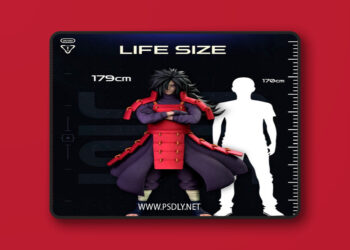 Madara Life Size – 3D STL Print Model