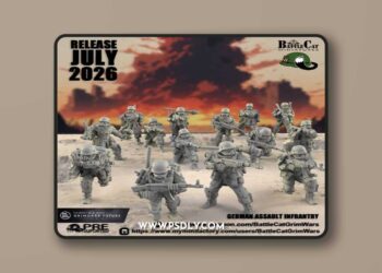 Madox Historical miniatures – BattleCat Miniatures July 2026 – 3D Print Model STL