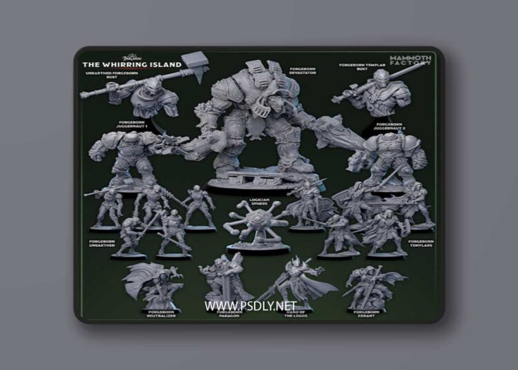 Mammoth Factory – The Wirring Island – 3D Print Model 1 Mammoth Factory – The Wirring Island – 3D Print Model