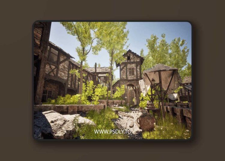 Mediterranean Village (5.3 – 5.8) for Unreal Engine 1 Mediterranean Village (5.3 – 5.8)