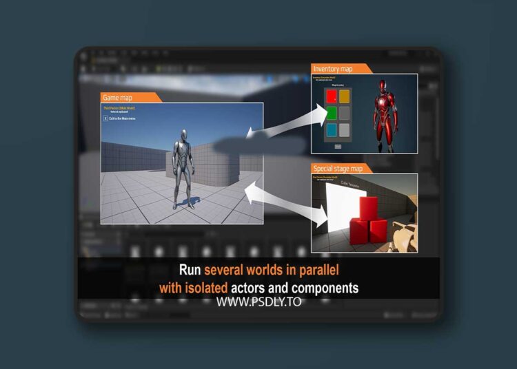 MultiWorld v1.11.1 (5.6-5.8) for Unreal Engine 1 MultiWorld v1.11.1 (5.6-5.8)
