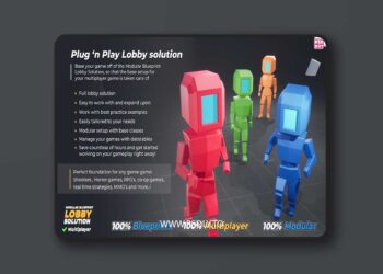 Multiplayer Blueprint Lobby Solution - Template - By Kekdot (5.0 – 5.8)